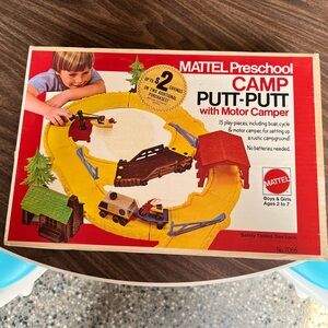 Vintage Mattel Camp Putt-Putt Motor Camper Set 1973